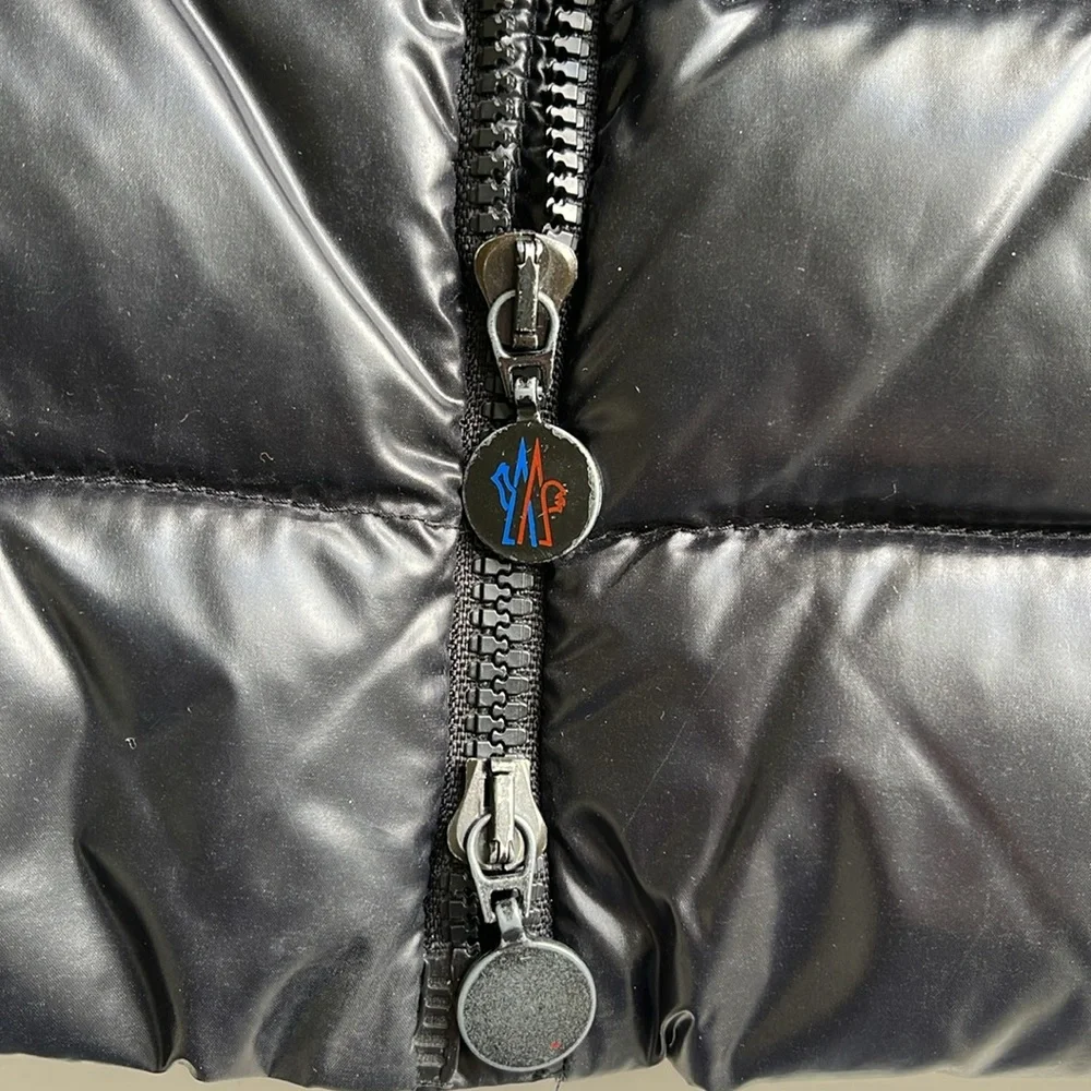Authentic Moncler Shiny Black Puffer Jacket - Picture 7 of 13
